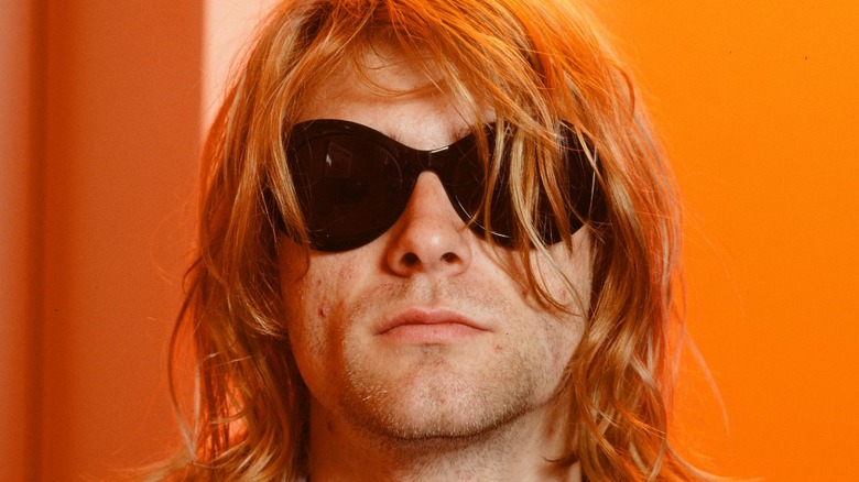 Kurt Cobain in sunglasses