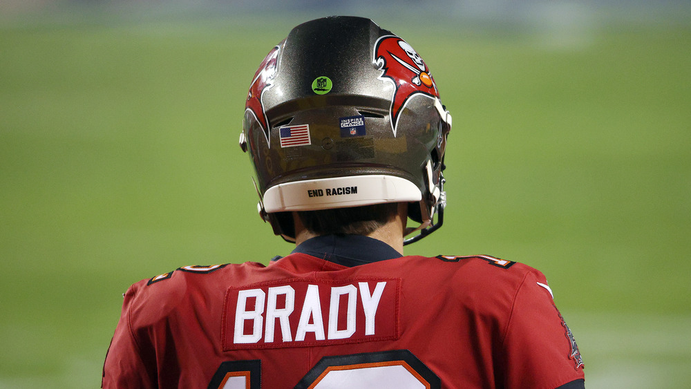 Brady in uniform