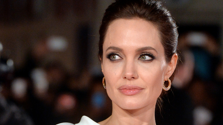 Angelina Jolie close-up