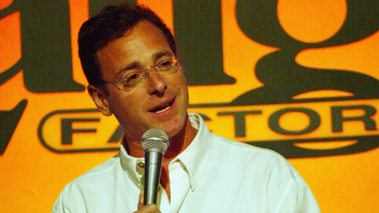 Bob Saget at mic