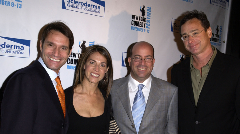 Bob Saget and guests at a Scleroderma Research Foundation fundraiser