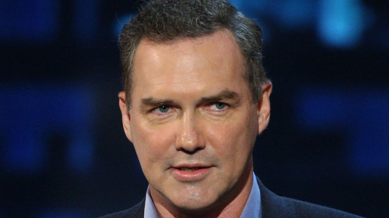 Norm Macdonald looking serious