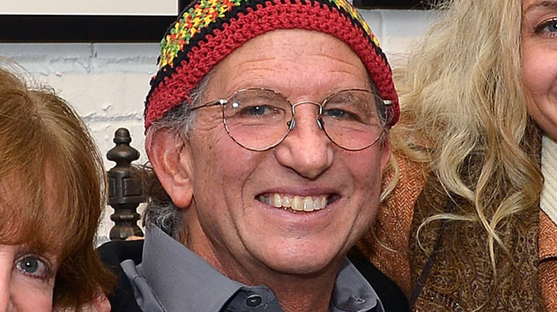 Peter Simon in knit hat