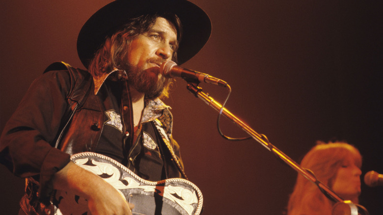 Waylon Jennings in concert