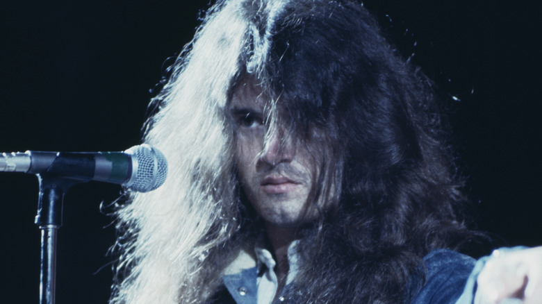 Glenn Hughes Deep Purple onstage 1974 sad