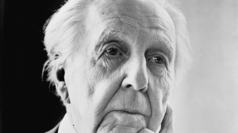 Frank Lloyd Wright in 1954