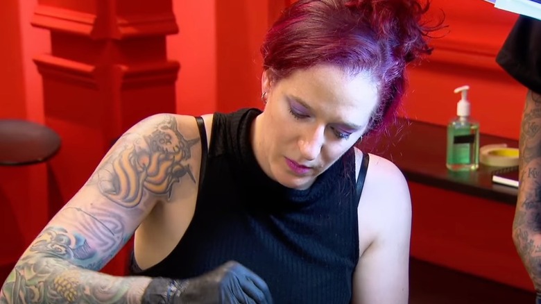 caroline evans tattooing 