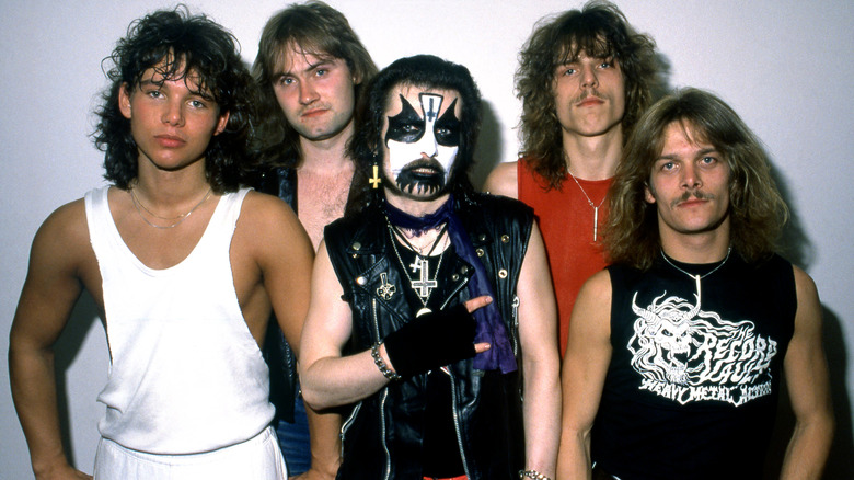 Timi Hansen with King Diamond