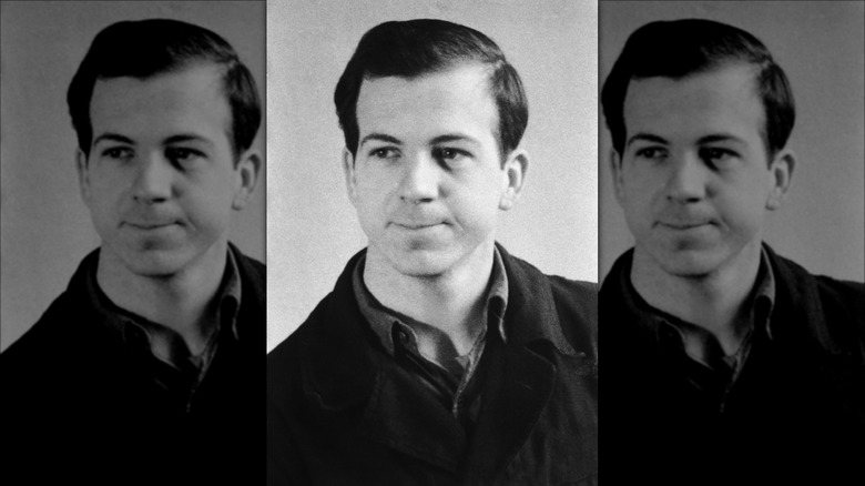 Portrait Lee Harvey Oswald looking side