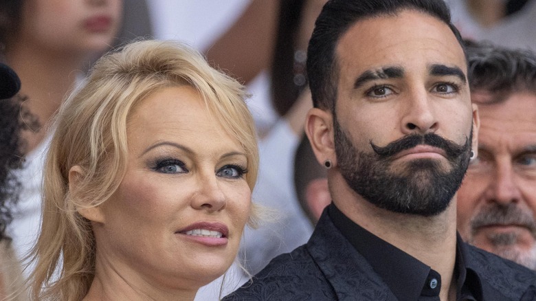 Pamela Anderson and Adil Rami