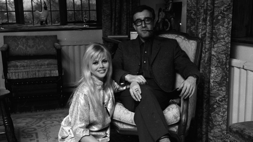 Peter Sellers and Britt Ekland