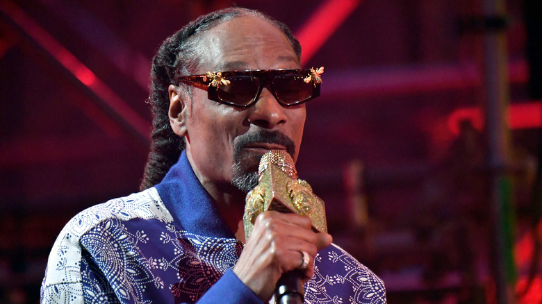 Snoop Dogg at a gig