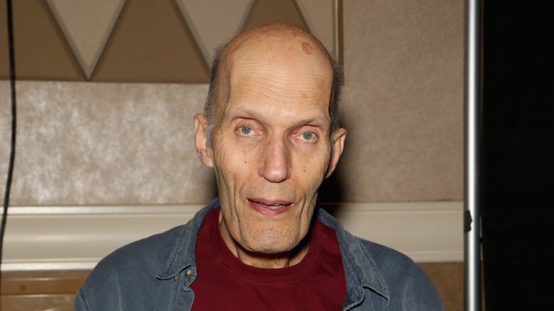 Carel Struycken looking at camera