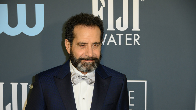 Tony Shalhoub posing for photos