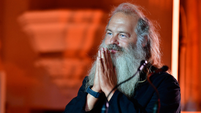 music producer rick rubin speaking onstage