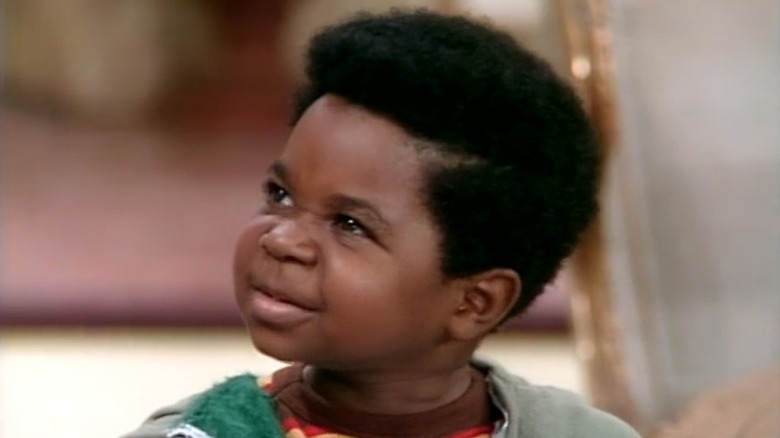 Gary Coleman as Arnold Jackson smirking