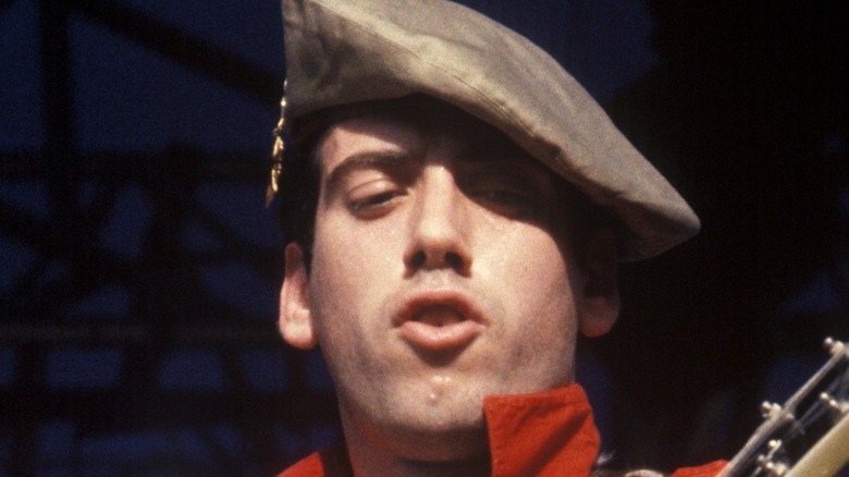 Mick Jones The Clash wearing jaunty hat