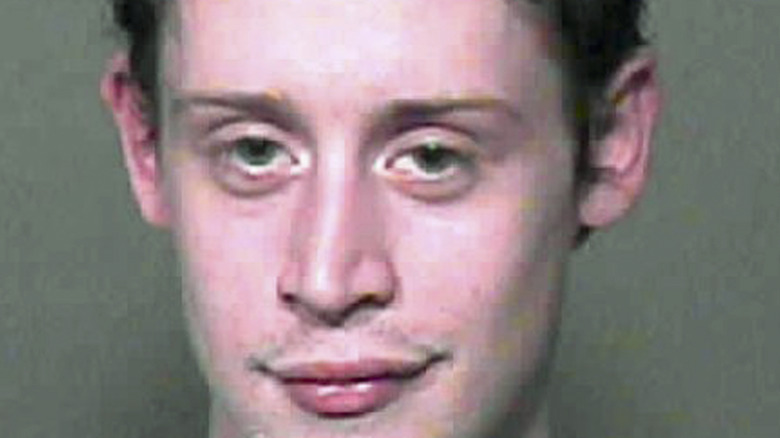 Macaulay Culkin mug shot