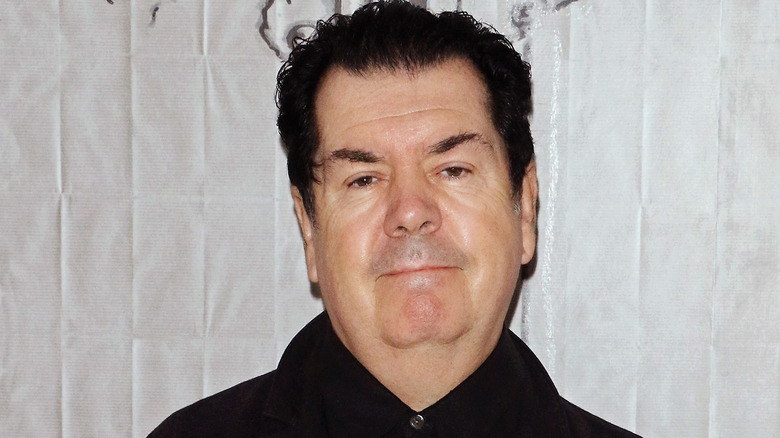 Lol Tolhurst smirking