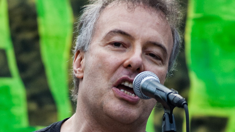 Jello Biafra angry at microphone