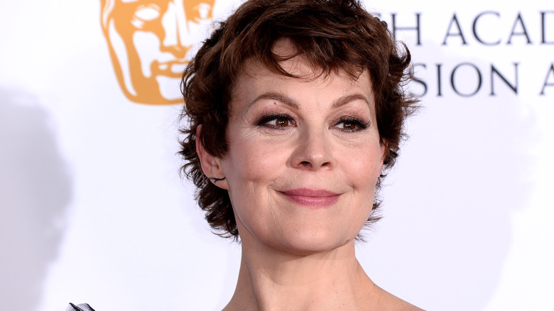 Helen McCrory smiling