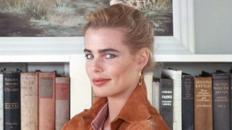 Margaux Hemingway smiling