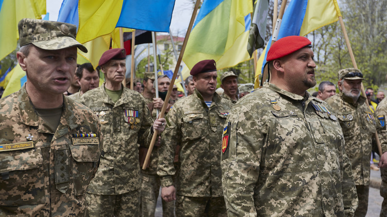 ukrainian soldiers