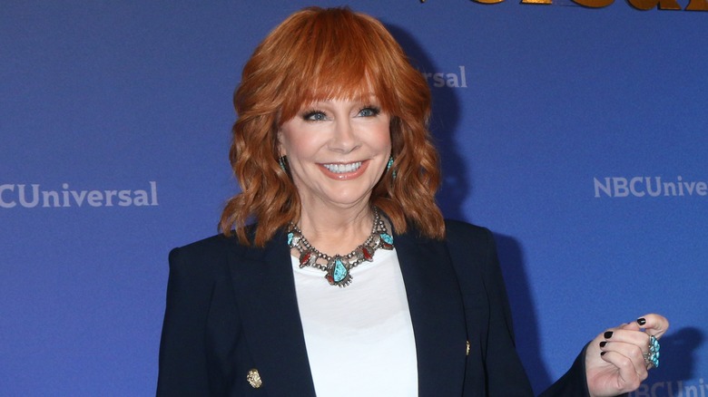 Reba McEntire smiling