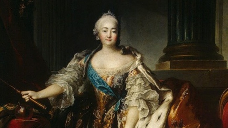 Portrait of Tsarina Elizabeth of Russia