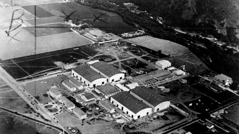 Warner Brothers lot in Burbank, California