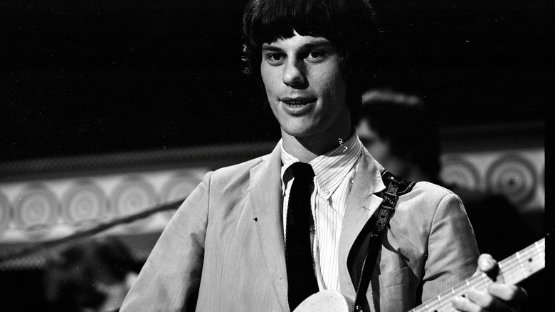 Jeff Beck rehearsing with the Yardbirds