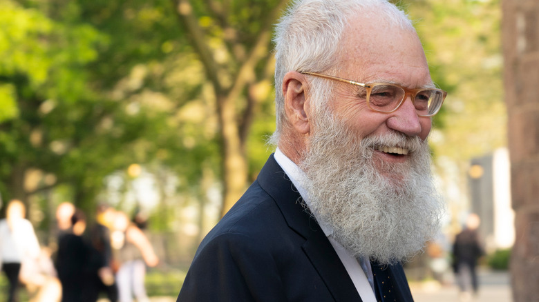 David Letterman in NYC in 2019