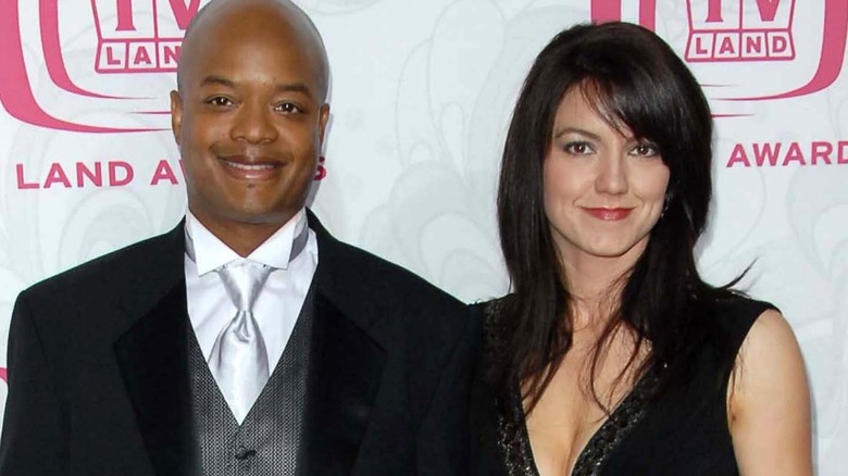 Todd Bridges with wife Dori Bridges at TV Land event