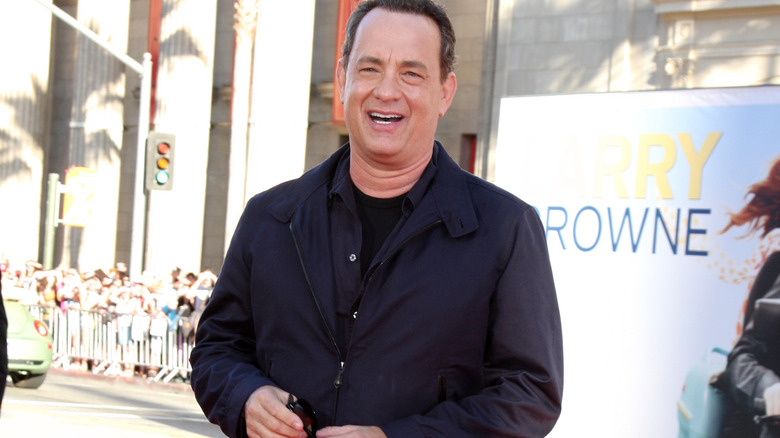 Tom Hanks at the premiere of 'Larry Crowne'