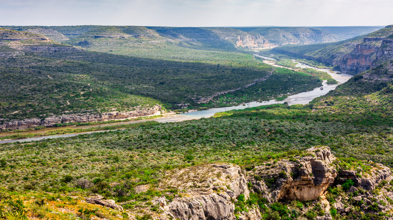 a stretch of the Pecos River