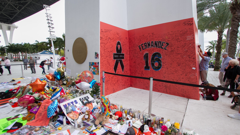 José Fernández memorial 