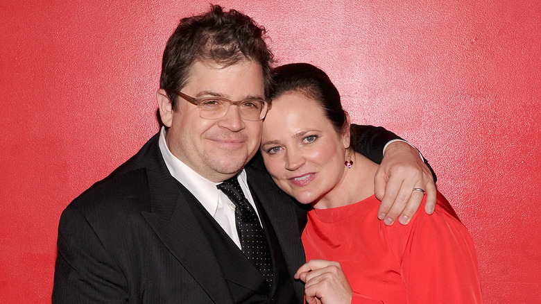 Michelle McNamara and Patton Oswalt