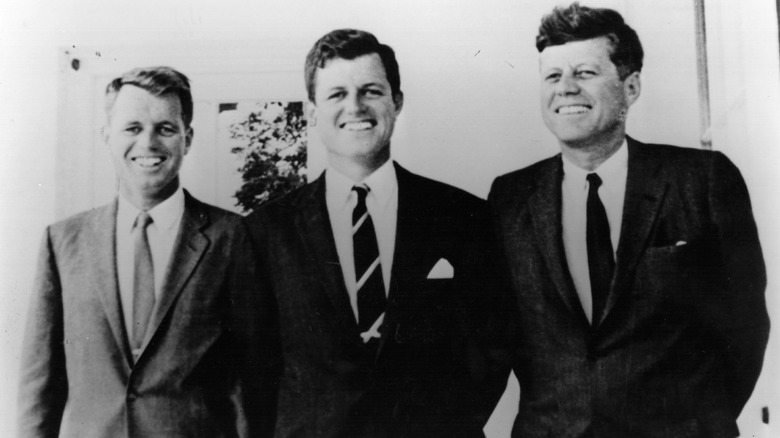 Robert, Edward, and John Kennedy