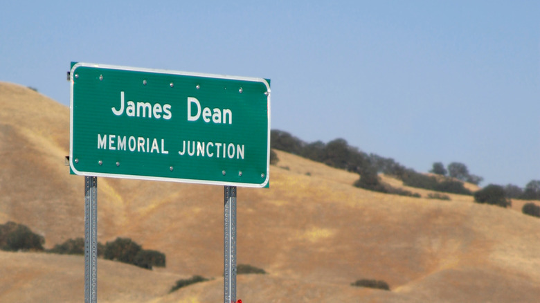 James Dean crash site