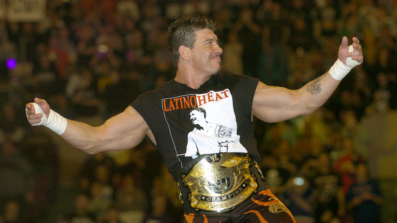 Eddie Guerrero posing