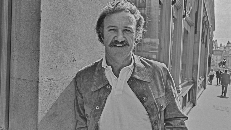 Gene Hackman on the street in 1973