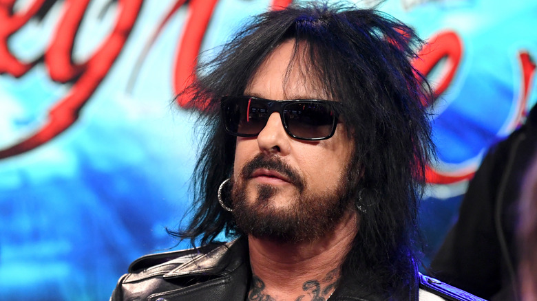 Nikki Sixx wearing sunglasses