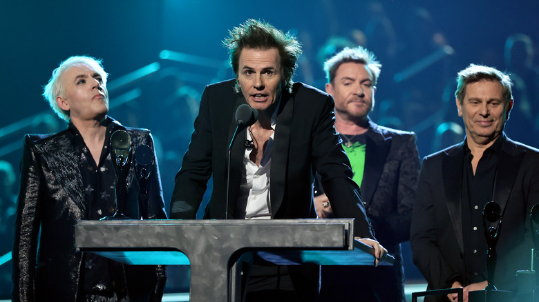 Duran Duran speak at Rock and Roll Hall of Fame induction