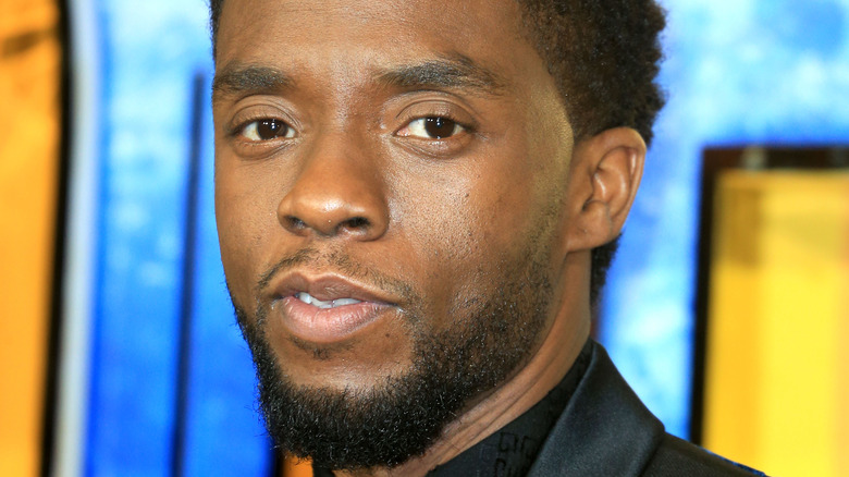 Chadwick Boseman at an event