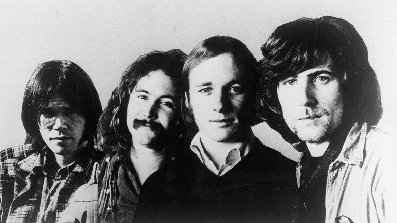 Promotional photo of Crosby, Stills, Nash & Young