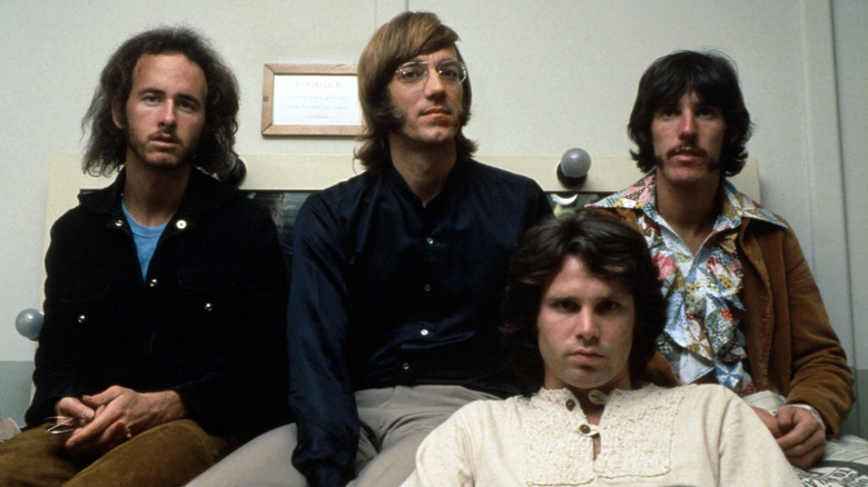 The Doors posing for photo