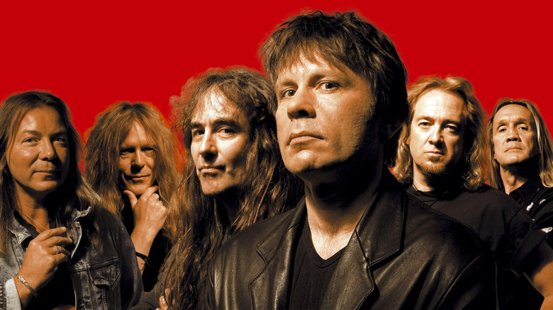 Portrait of Bruce Dickinson and Iron Maiden