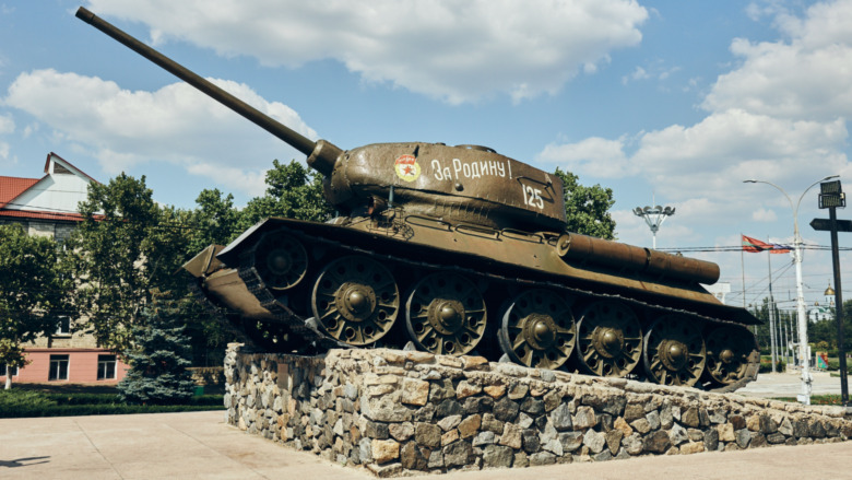 'Tank Monument' in Tiraspol
