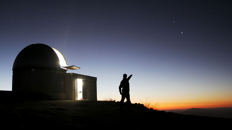 TRAPPIST robotic telescope at La Silla Observatory, Chile.