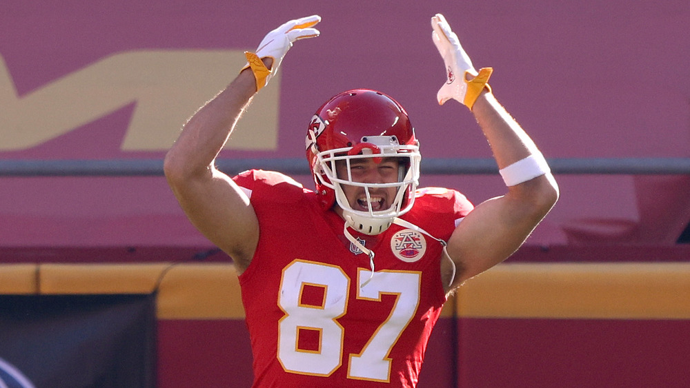 Travis Kelce in uniform